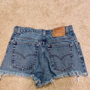Levi’s High-waisted Cutoff Shorts